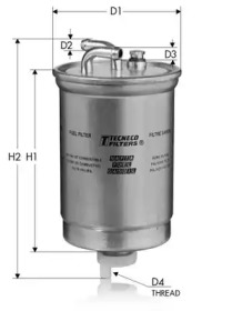TECNECO FILTERS gs65 -  Топливный фильтр